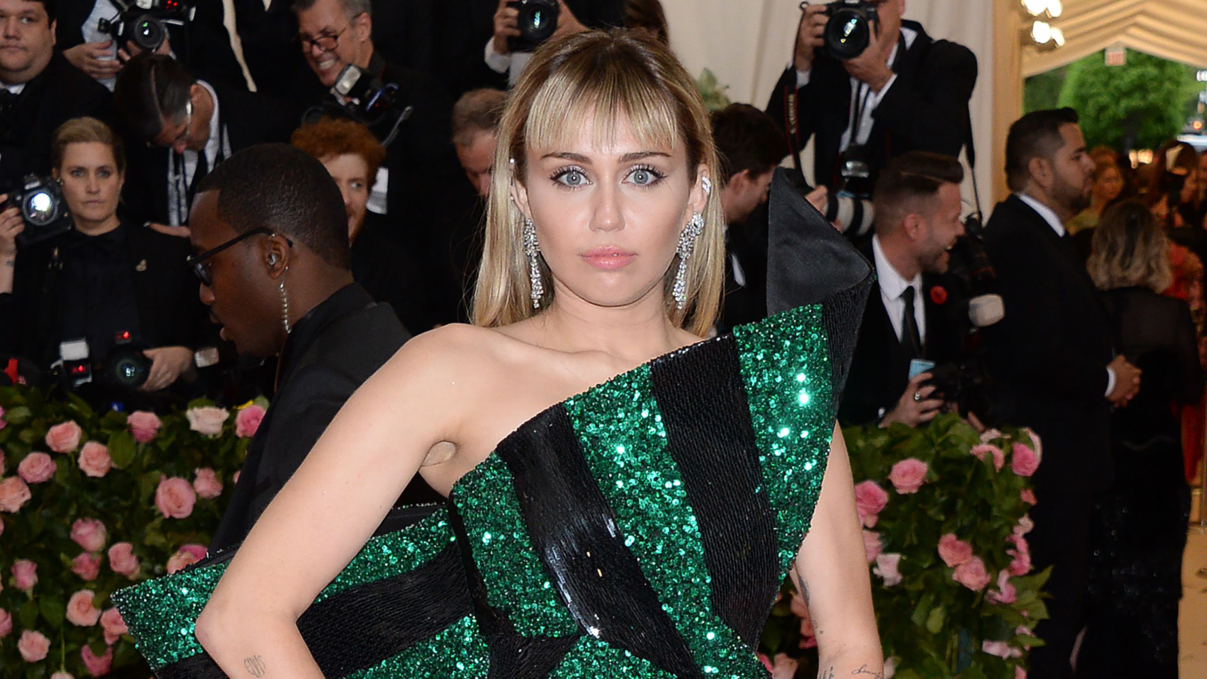 Miley Cyrus' Met Gala 2019 Look Is Here—& Sparkly