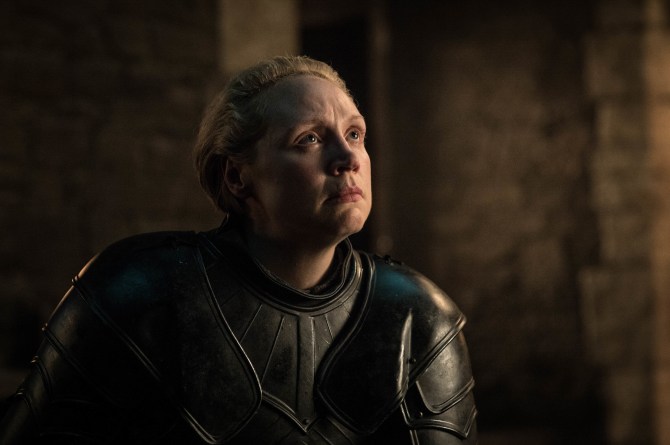 Gwendoline Christie in "Game of Thrones"