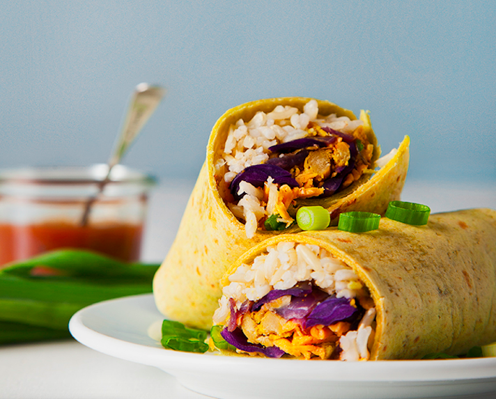 STYLECASTER | 17 Make-Ahead Freezer Breakfasts for Busy Mornings | Vegan Burritos