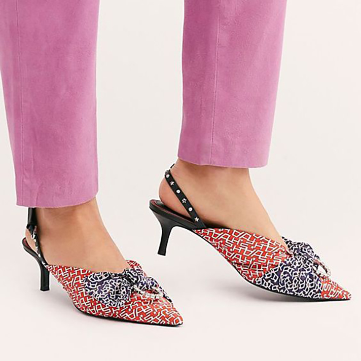 STYLECASTER | Statement Shoes Sure to Elevate Any Fourth of July Ensemble