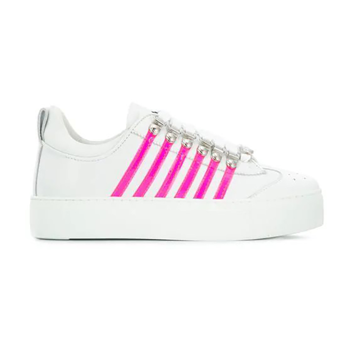 STYLECASTER | Dainty White Sneakers You Could Definitely Wear Under Your Bridal Gown