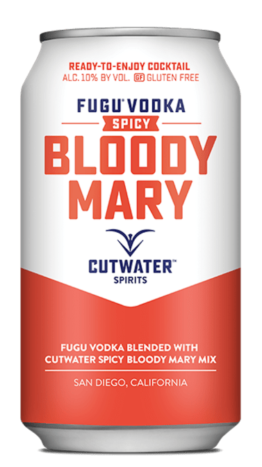 STYLECASTER | 13 Canned Cocktails for Summer Days When Beer Won't Cut It | Cutwater Spirits Spicy Bloody Mary