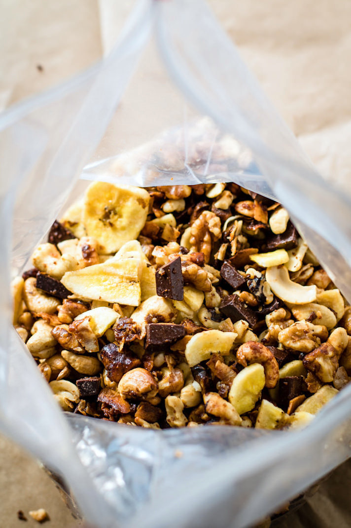 STYLECASTER | 17 Slow-Cooker Snacks That Really Speak To Your PMS Cravings | Chunky Monkey Trail Mix