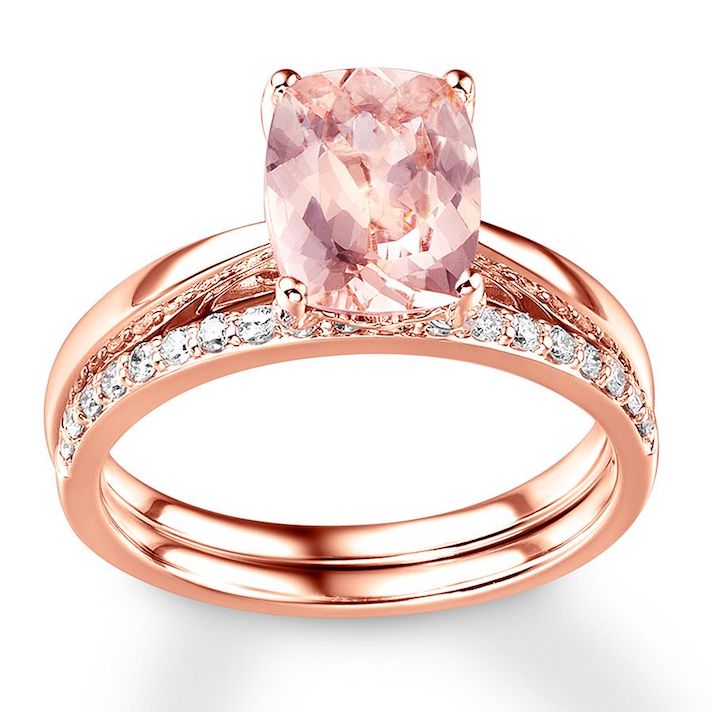 STYLECASTER | Pink Diamond Engagement Rings Exist—and They're as Cute as You'd Expect