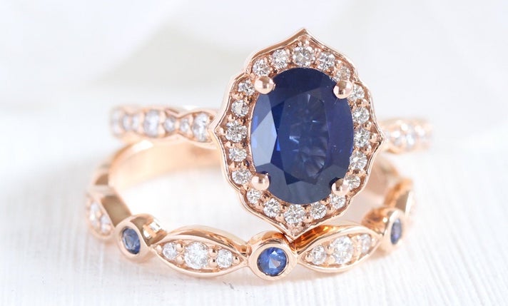 STYLECASTER | Sapphire Engagement Rings So Pretty You'll Forget Diamonds Exist