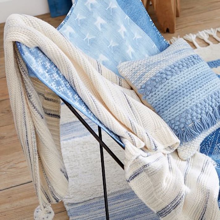 STYLECASTER | Lightweight Summer Blankets You Can Snuggle Up In Without Overheating