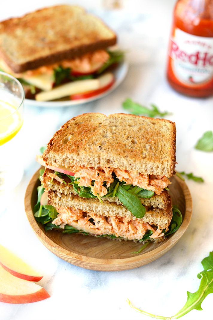 STYLECASTER | 17 No-Cook Dinners For Busy Weeknights | Healthy Buffalo Chicken Sandwiches