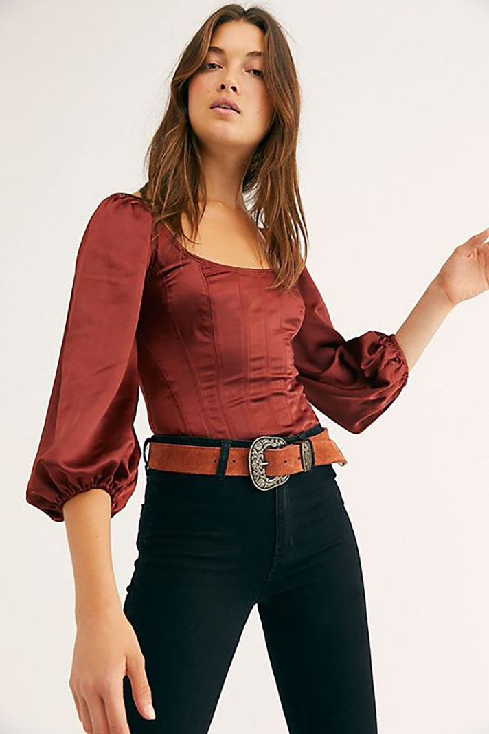 STYLECASTER | 57 Long-Sleeve Going-Out Tops to Add to Your Night-Out Wardrobe, Stat