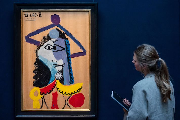 Picasso Painting