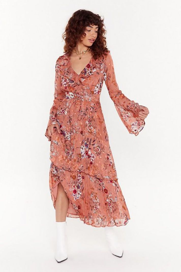 STYLECASTER | Burnt Orange Bridesmaid Dresses Are Both Autumnal and On-Trend