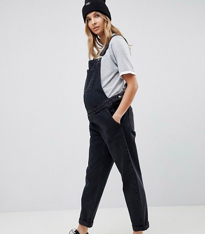 STYLECASTER | Long Denim Overalls Are a Romantic Addition to Any Fall Wardrobe