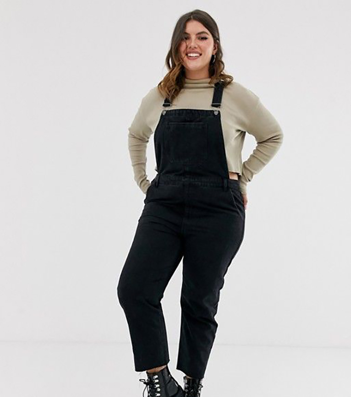STYLECASTER | Long Denim Overalls Are a Romantic Addition to Any Fall Wardrobe