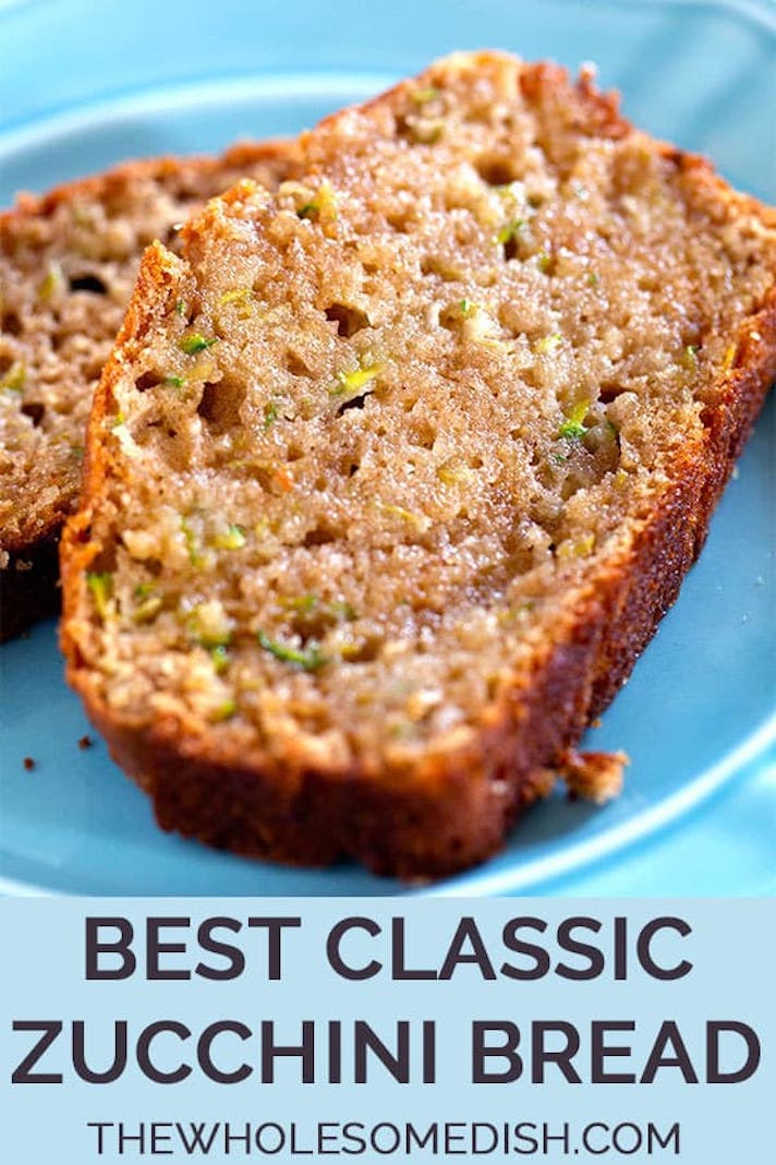 STYLECASTER | 17 Easy Quick Breads That You Really Can't Mess Up | Classic Zucchini Bread