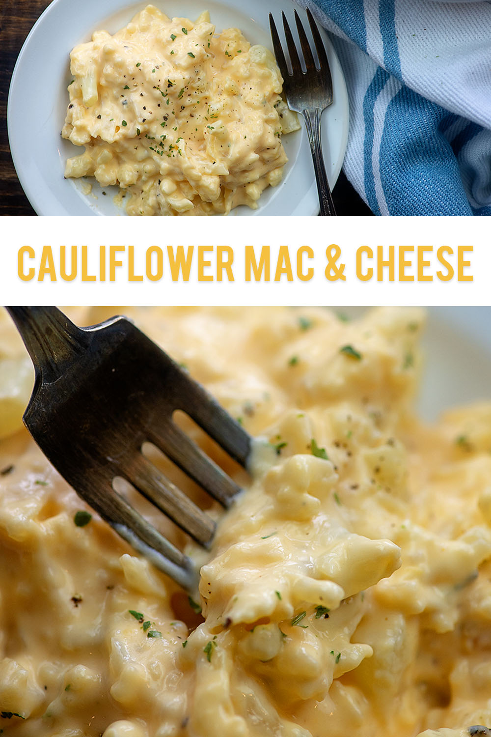 STYLECASTER | comfort food recipe | cauliflower mac and cheese