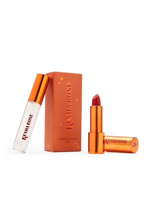 kesha rose lip set