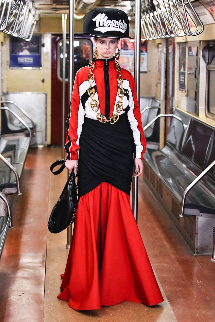 STYLECASTER | Moschino Pre-Fall 2020 Runway