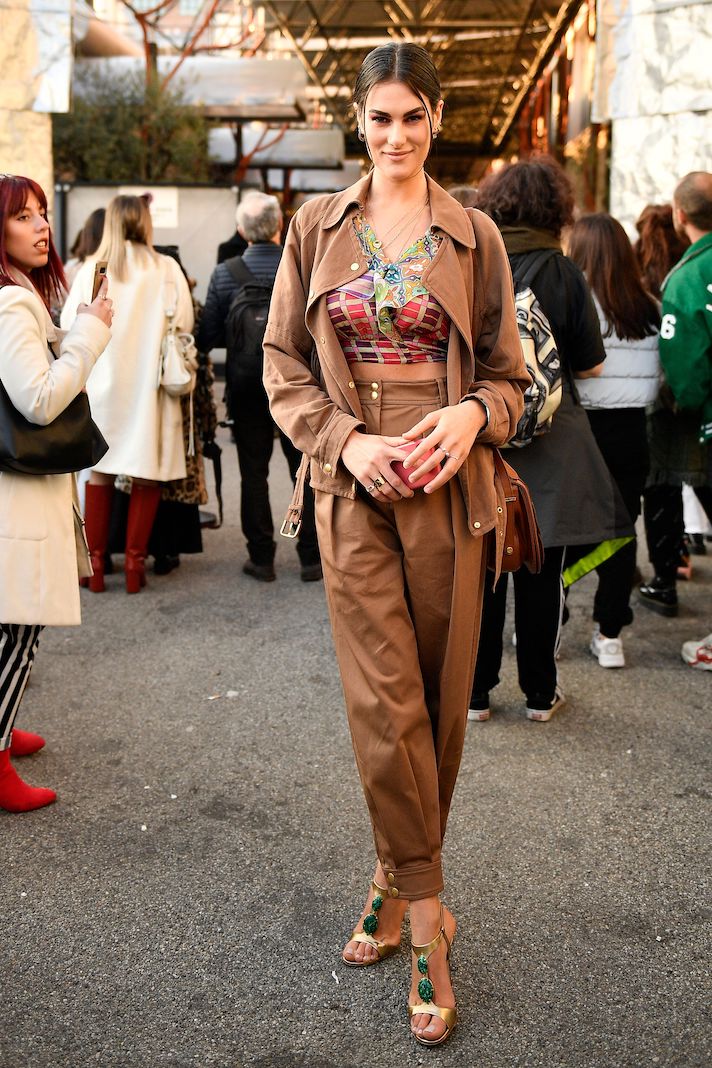 Milan Fashion Week 2020 Street Style