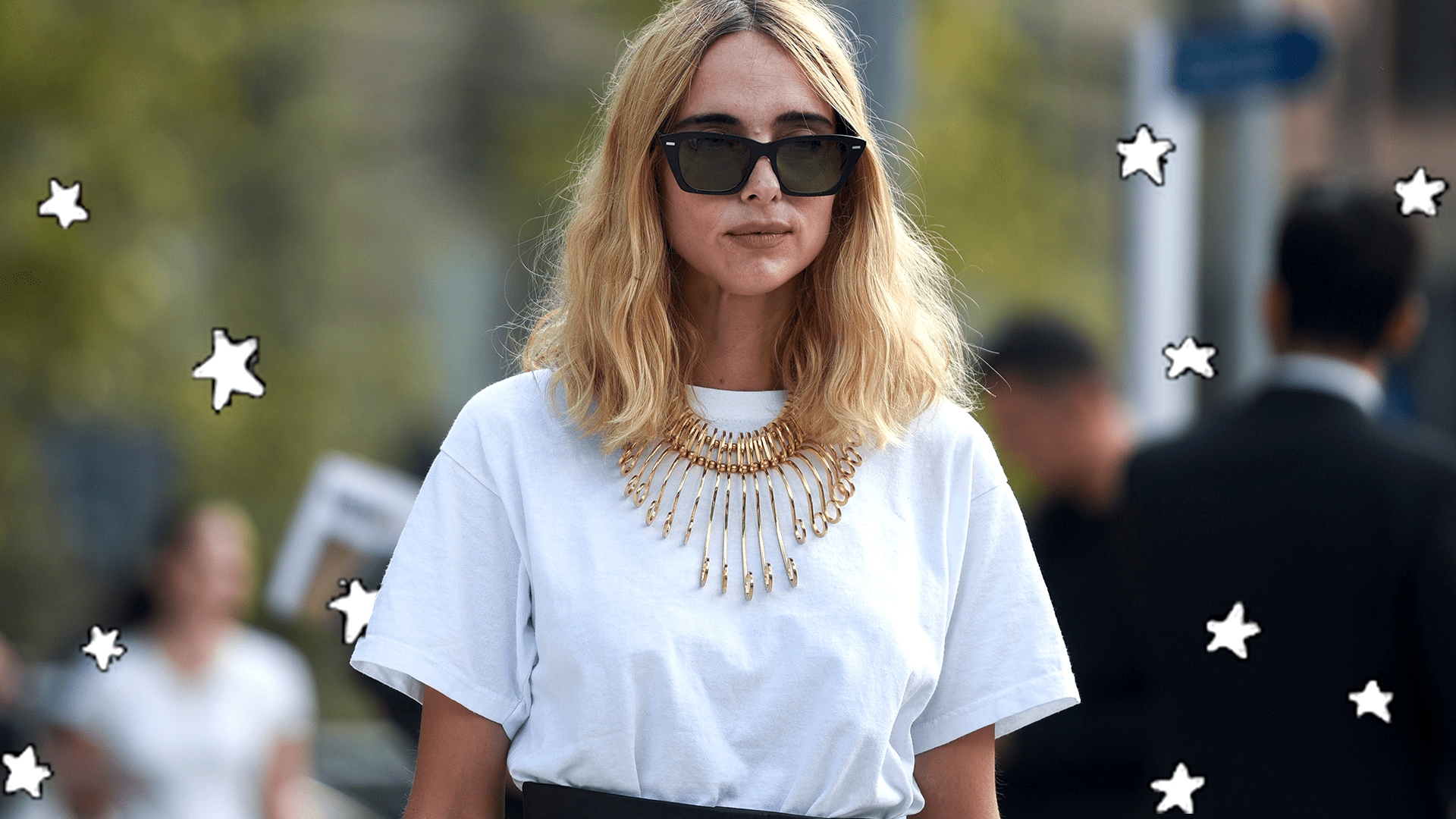 Street Style White T-Shirt