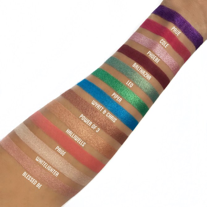 charmed swatches