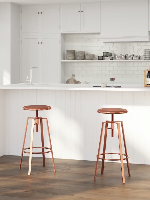 Merrick Lane Serling Series Bar Stool Verishop
