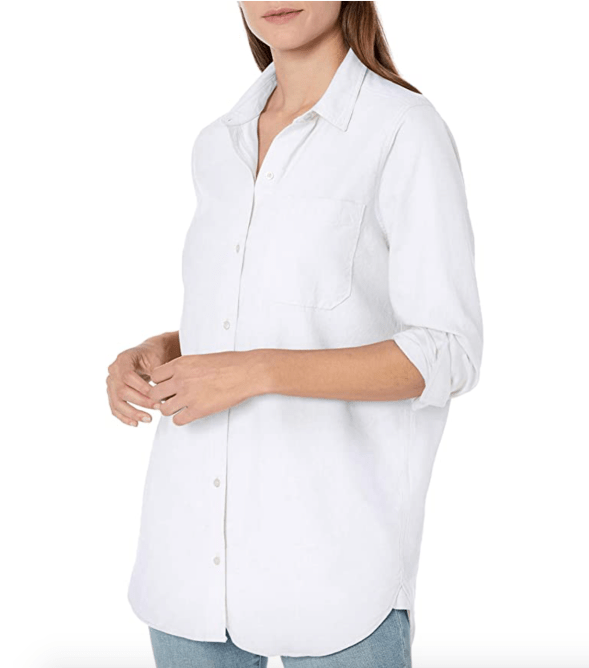 work from home amazon button down
