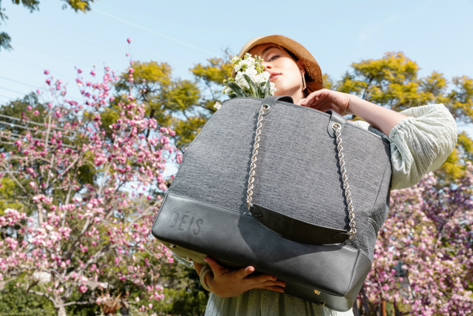 STYLECASTER | BEIS Woven Collection Everyday Tote