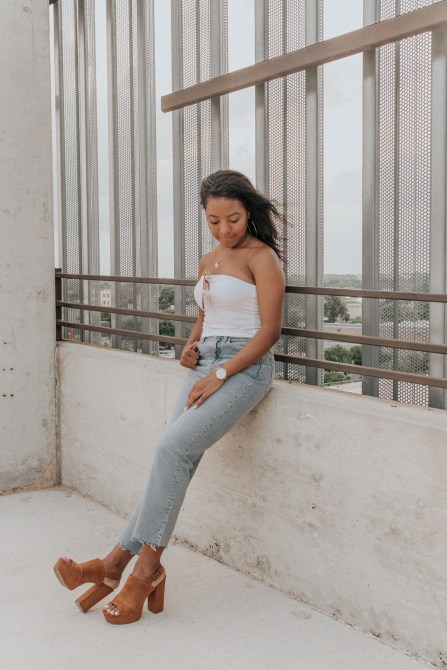 cropped jeans venti fashion