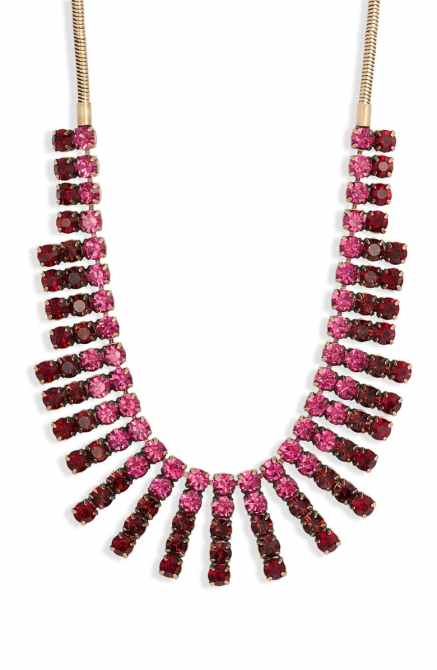 STYLECASTER | Nordstrom Sale Jewelry | ombre crystal necklace