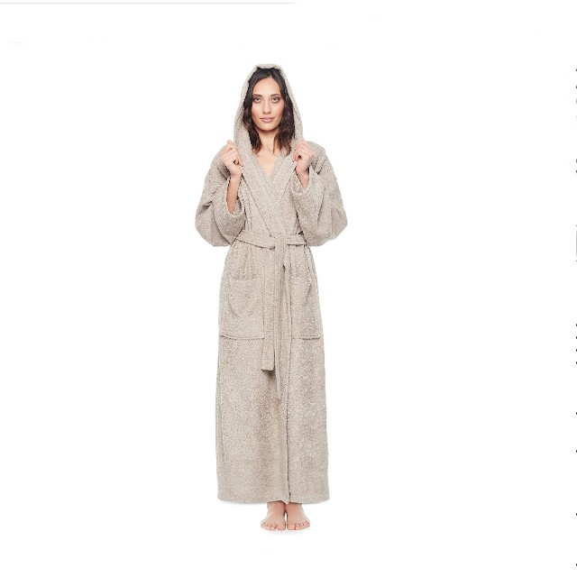 Arus Women's Hooded Classic Bathrobe