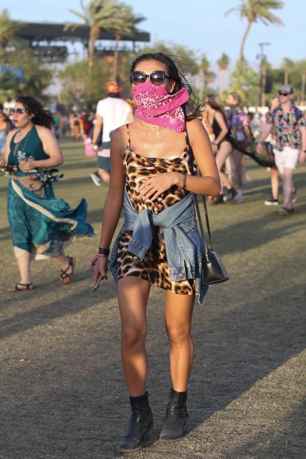 STYLECASTER | Coachella Fashion Trends 2020 | face masks