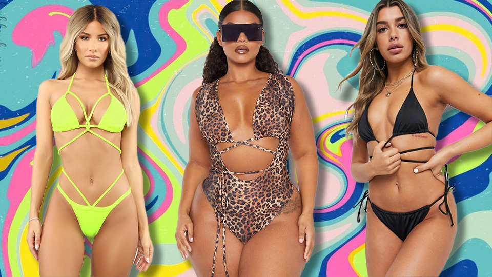 STYLECASTER | Floss Bikini Swim Trend
