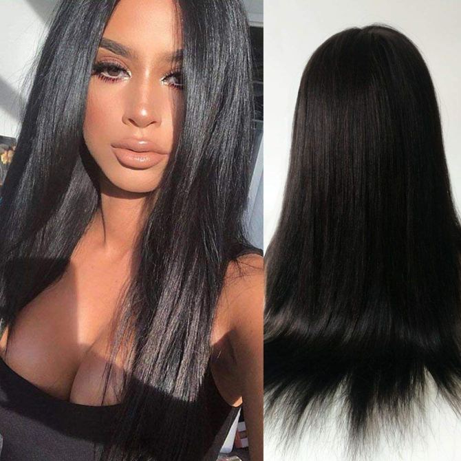 Honey Girl Wig Yaki Straight 360 Wig