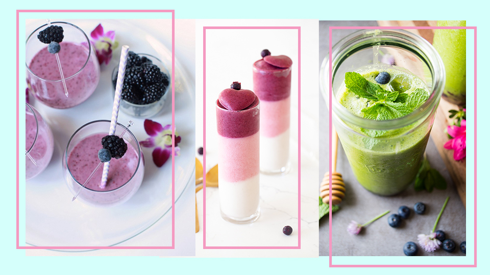 STYLECASTER | berry smoothie recipes
