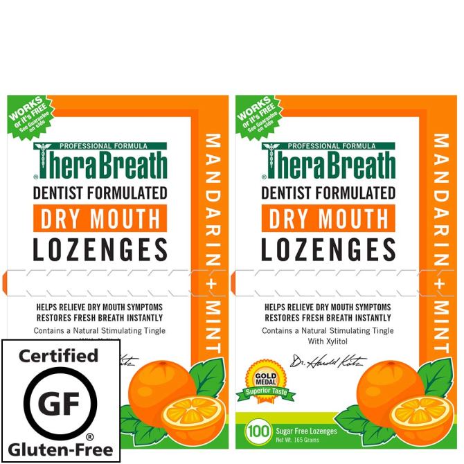 therabreath lozenges mandarin 