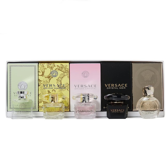 Versace Miniatures 5 Piece Mini Gift Set