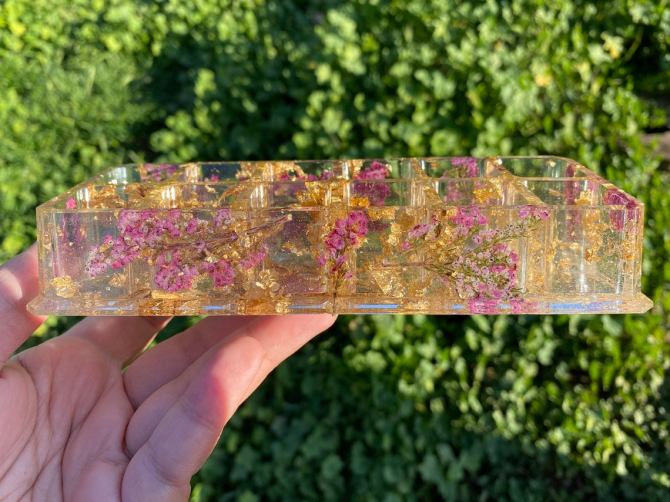 MSVMarket Resin Lipstick Organizer