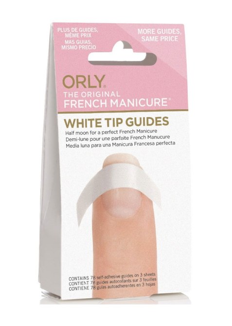 Orly White Tip Guides