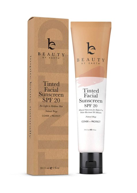 Beauty by Earth Tinted Facial Sunscreen