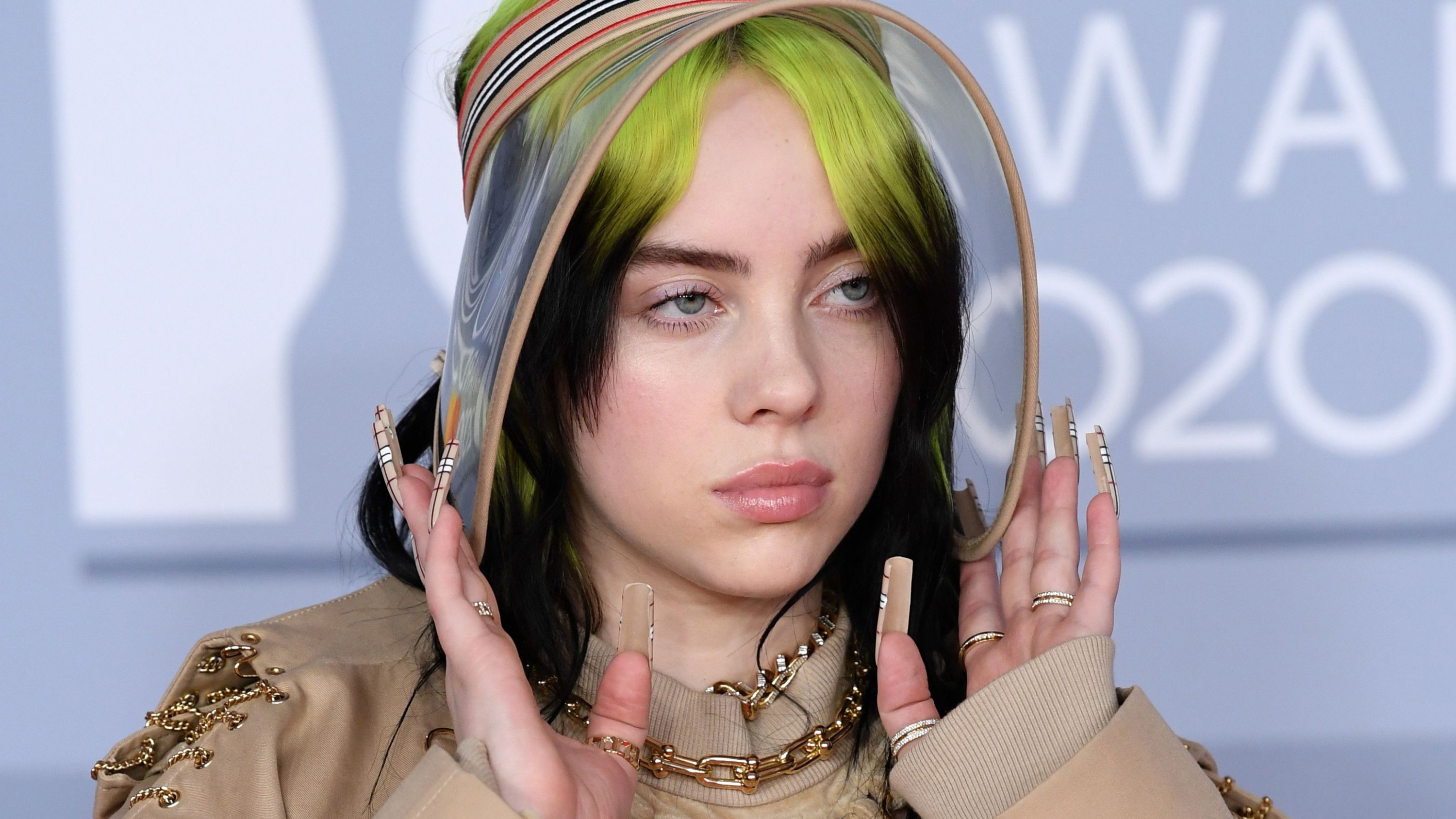 Billie Eilish at the 40th Brit Awards