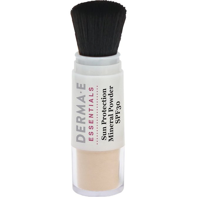 derma e powder sunscreen