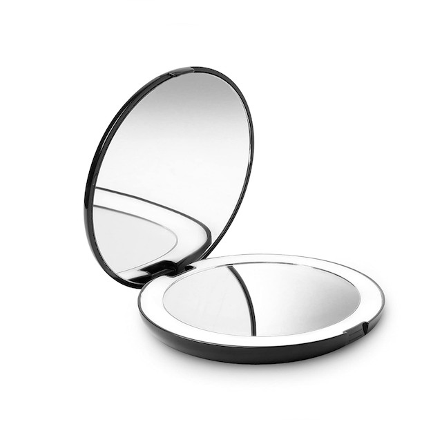 Fancii LED Lighted Travel Makeup Mirror