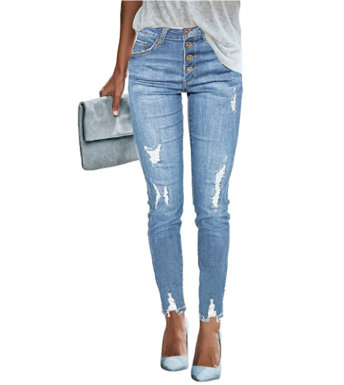 STYLECASTER | High Waisted Jeans amazon