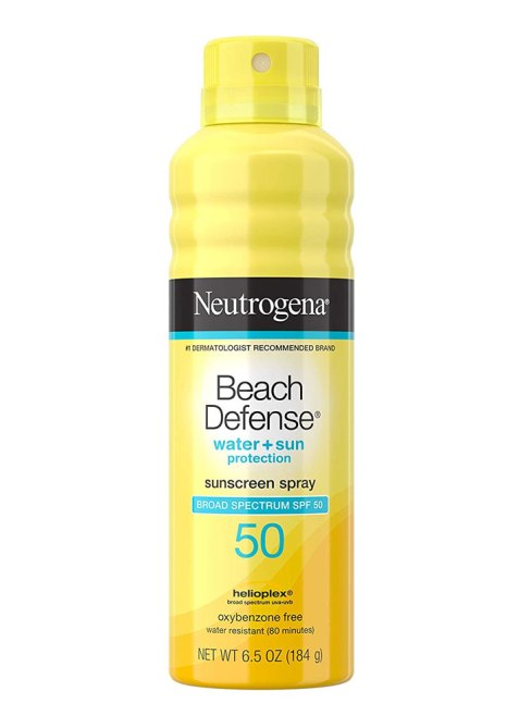 Neutrogena Beach Defense Water Sun Protection Body Spray SPF 50