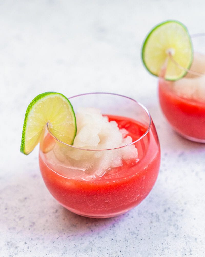 STYLECASTER | frozen cocktails | strawberry daquiri