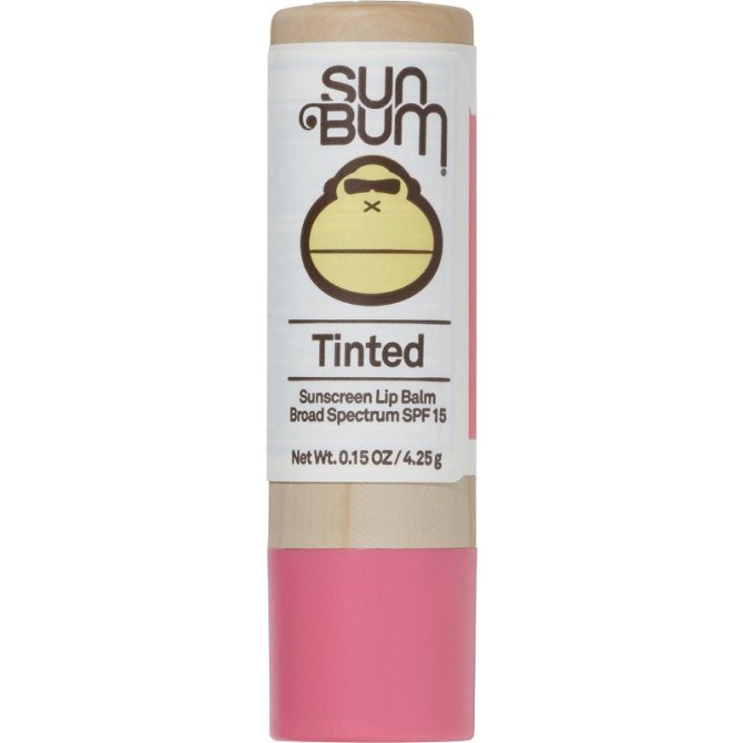 sunbum tinted lip balm