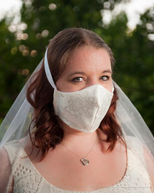 STYLECASTER | Bridal Face Mask