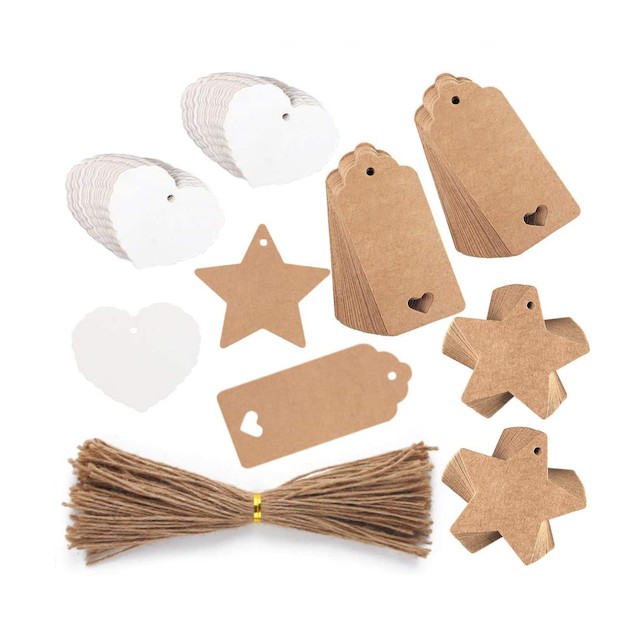 150 PCS Kraft Paper Gift Tags