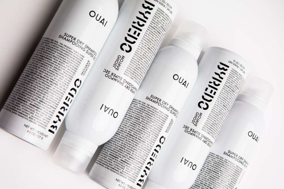 OUAI x Byredo collab dry shampoo