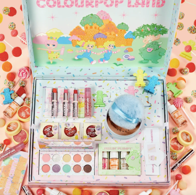 colourpop pr collection 