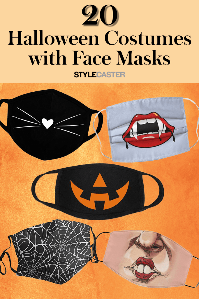 STYLECASTER | Halloween costumes | Halloween costume ideas 2020 | Halloween 2020 | Halloween costume with face mask | face mask Halloween costume | Halloween ideas